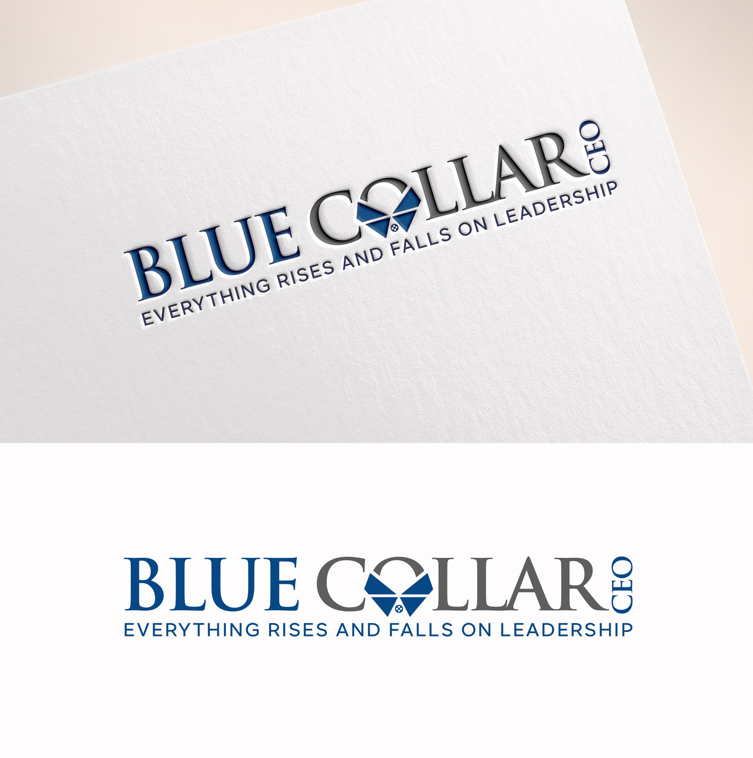 Logo Design by M Art & Design for Blue Collar CEO | Design #36926481