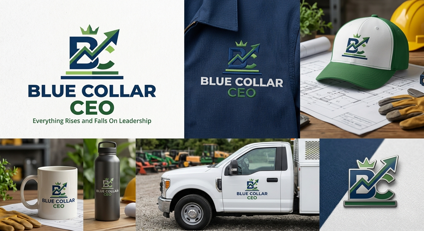 Diseño de Logo por Akki John01 para Blue Collar CEO | Diseño #37091904