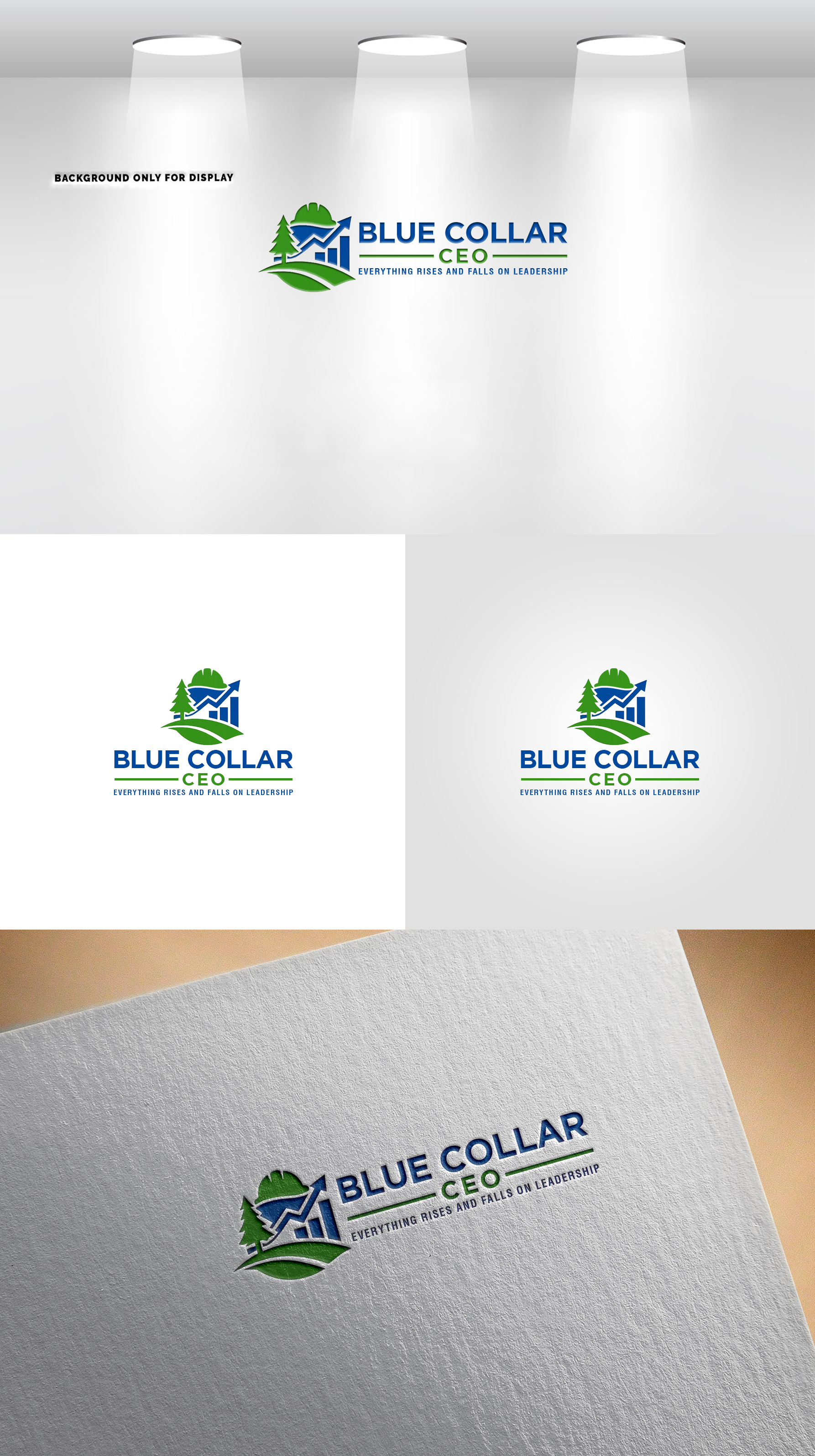 Logo Design by Rahmina for Blue Collar CEO | Design #36931073