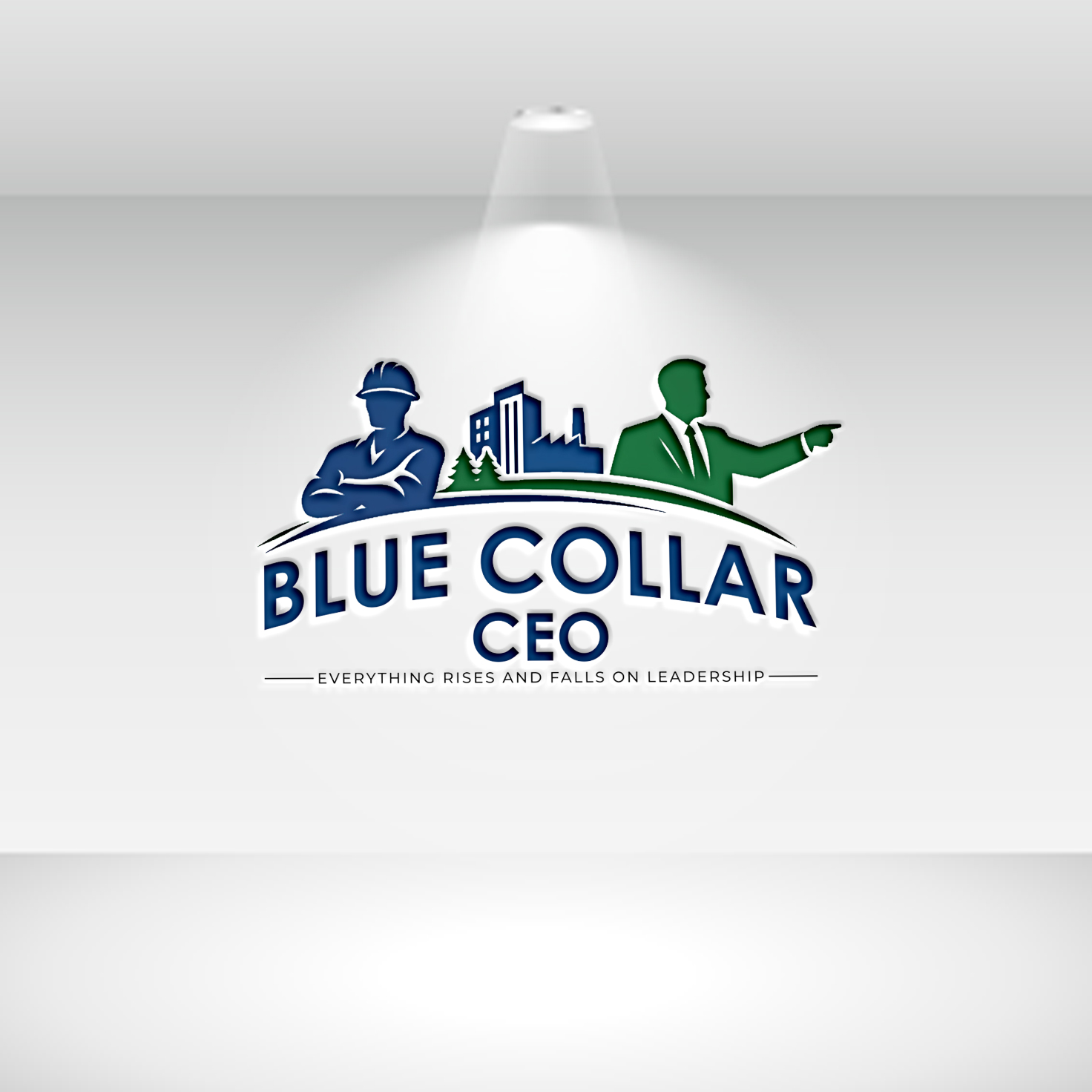 Logo Design by Pilot_DesignR™ for Blue Collar CEO | Design #36926893