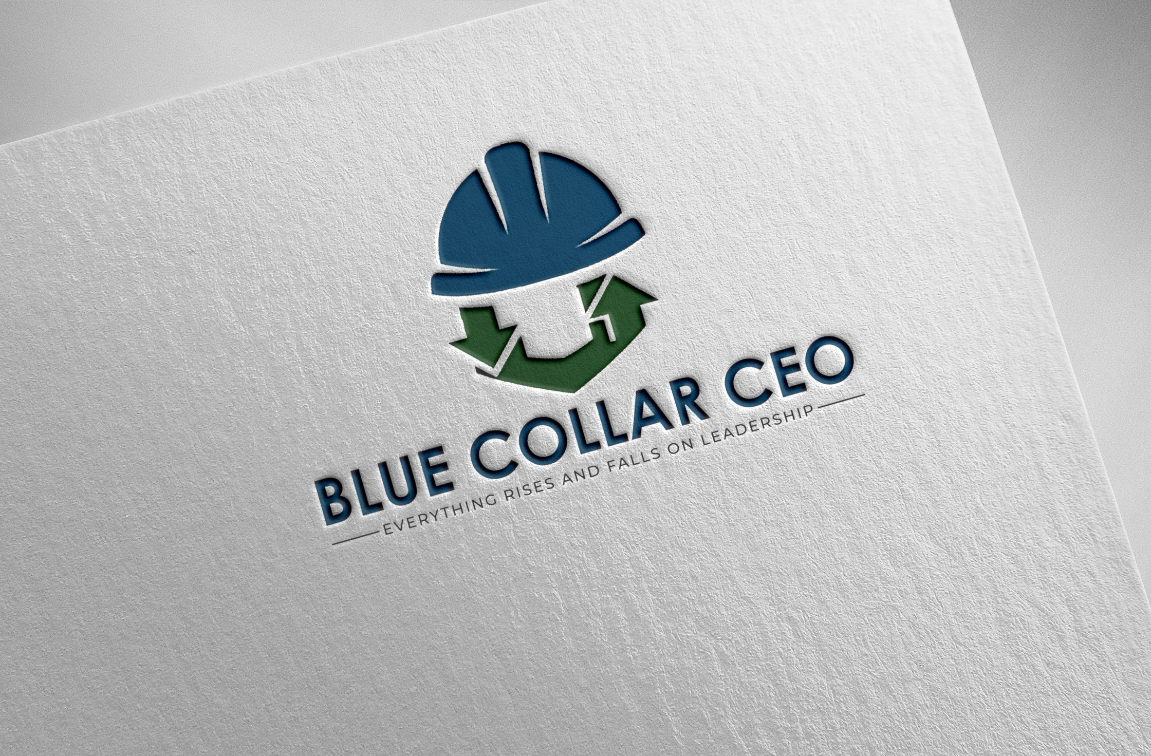Logo Design by Pilot_DesignR™ for Blue Collar CEO | Design #36926905
