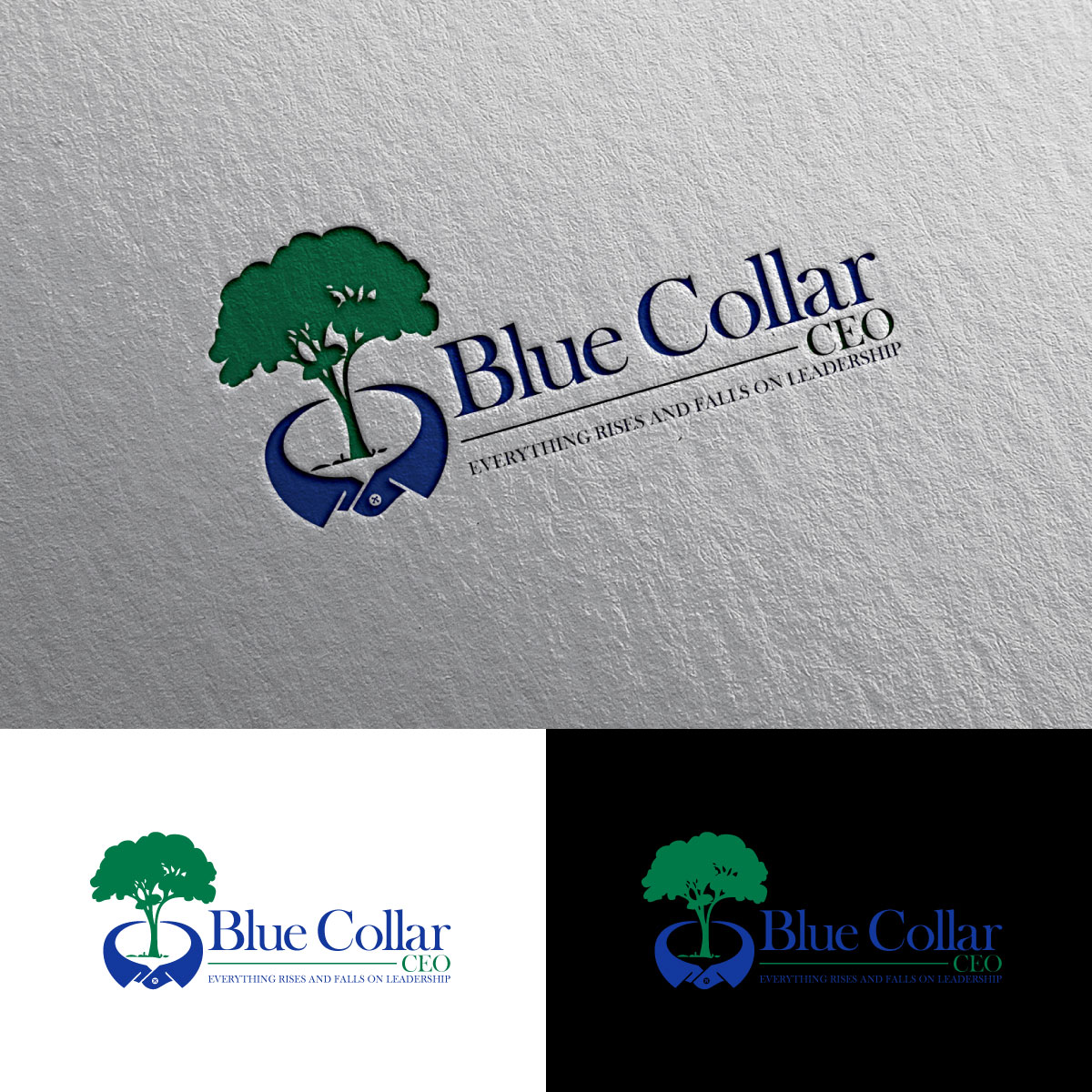 Logo Design by Alex Henry for Blue Collar CEO | Design #36924871