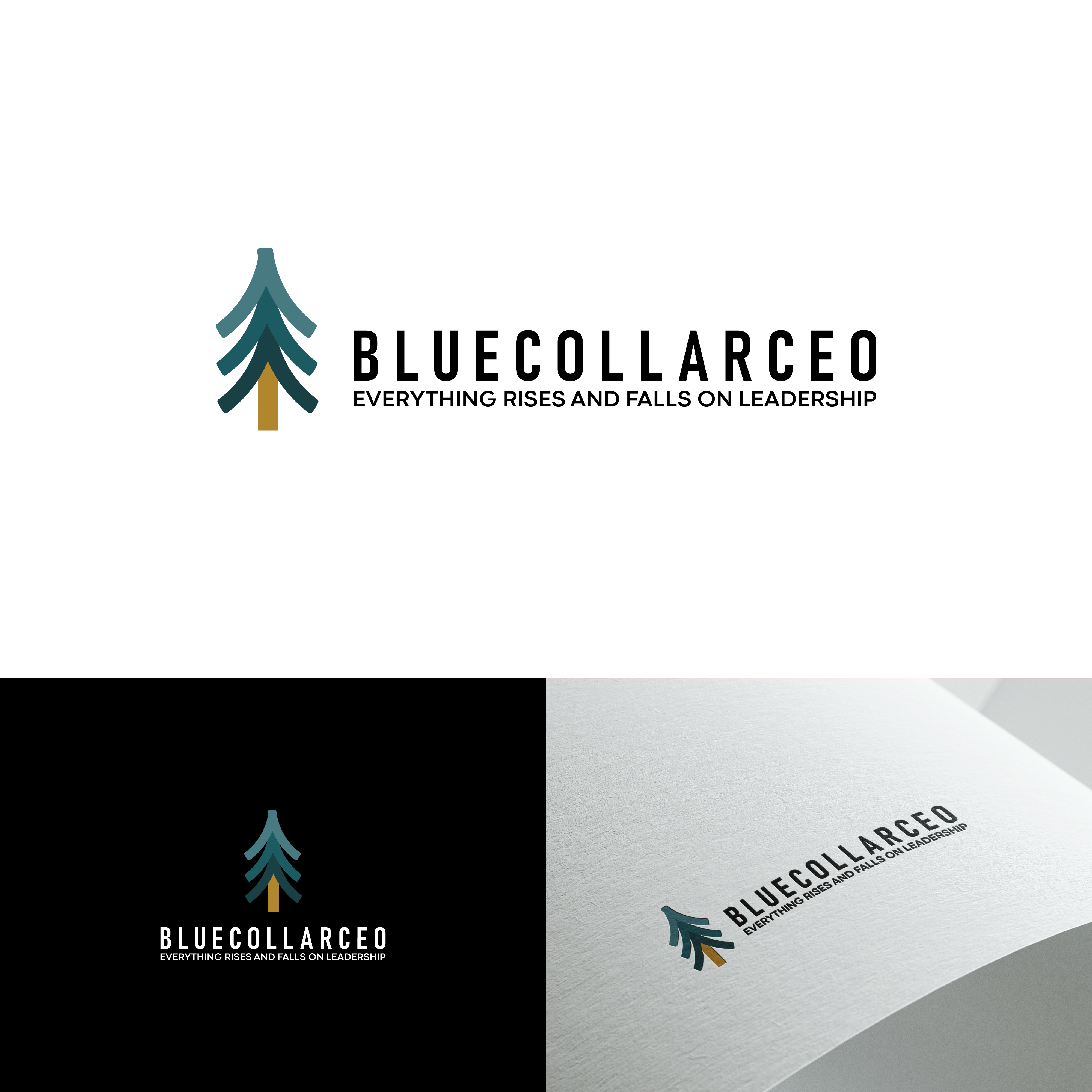 Logo Design by RezaRio for Blue Collar CEO | Design #36957377