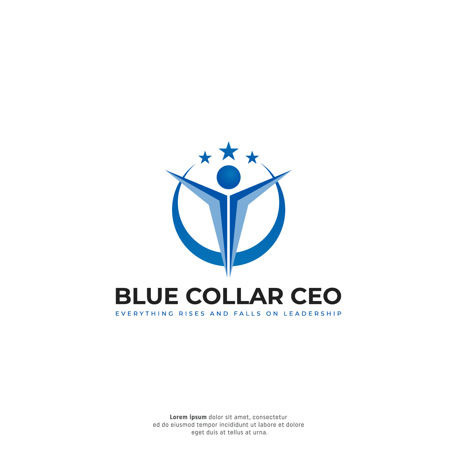 Logo Design by minimalab26 for Blue Collar CEO | Design #36926578