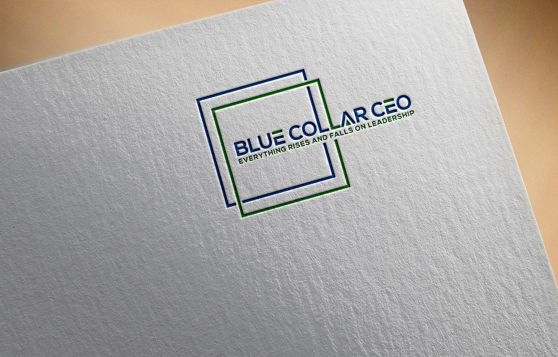 Logo Design by Jubaidur Creative Designer for Blue Collar CEO | Design #37051870