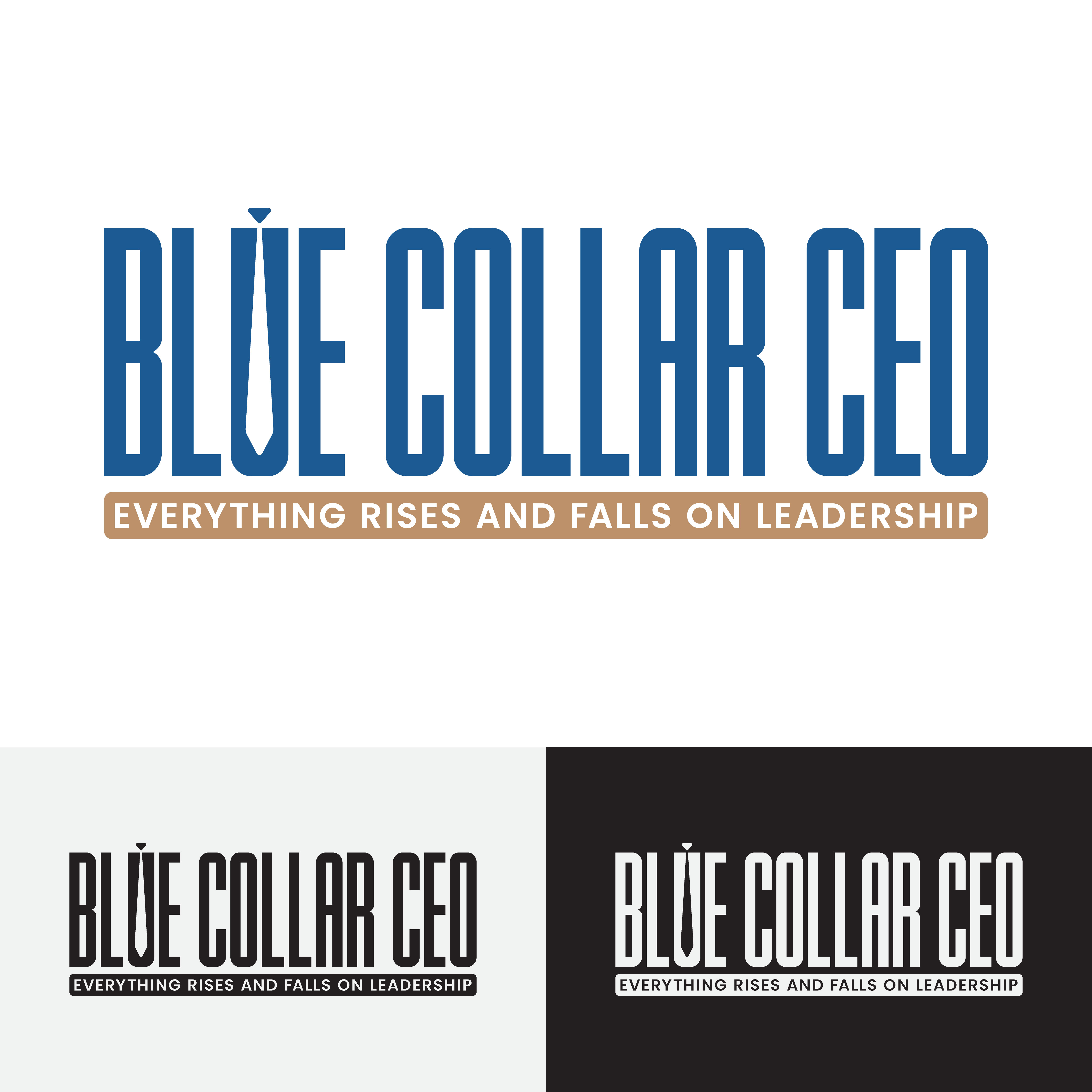 Logo Design by wrdy for Blue Collar CEO | Design #37078073