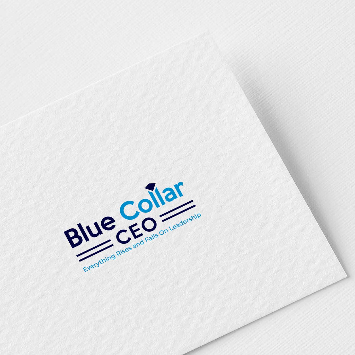 Logo Design by Art Edges for Blue Collar CEO | Design #37070368