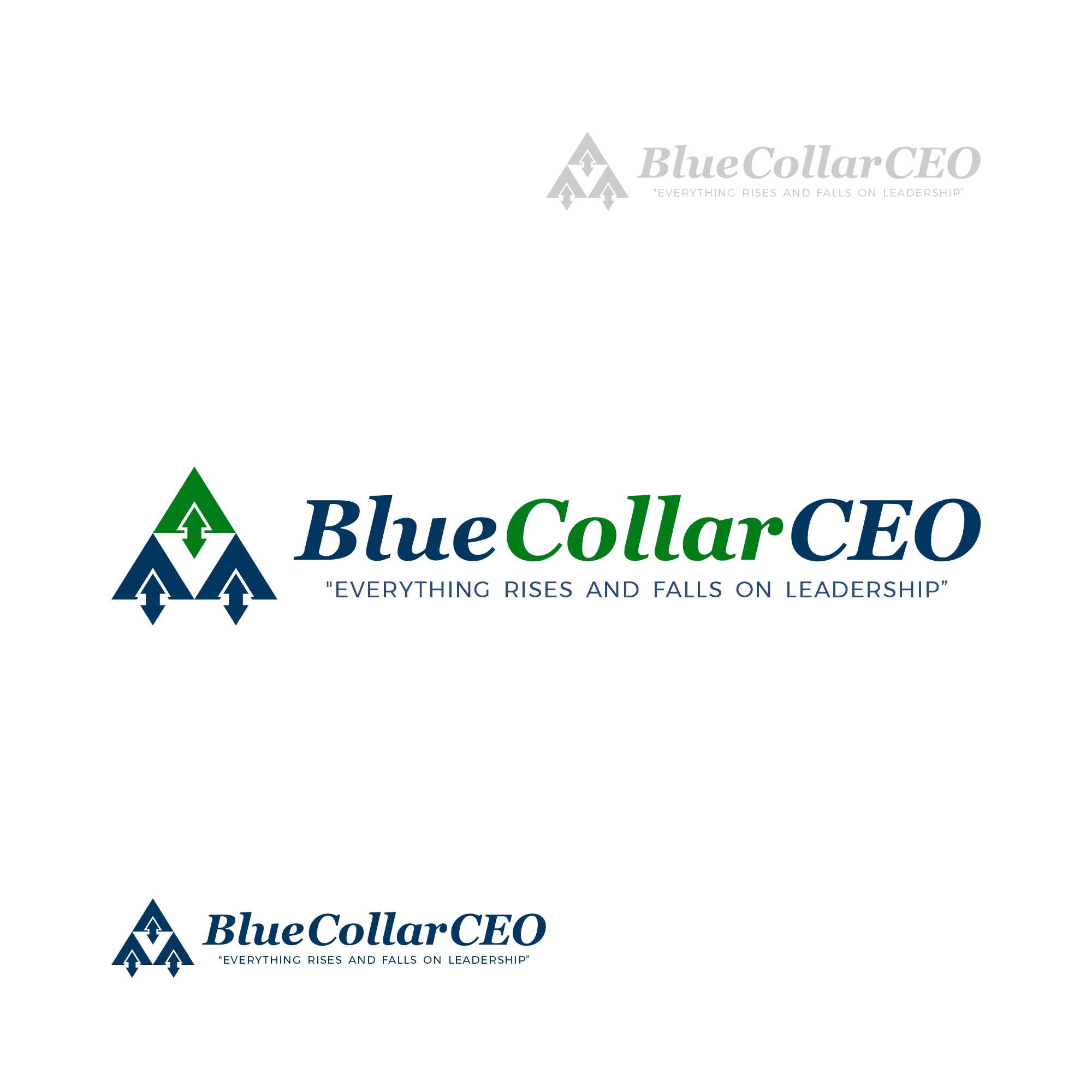 Logo Design by hidro for Blue Collar CEO | Design #36926510