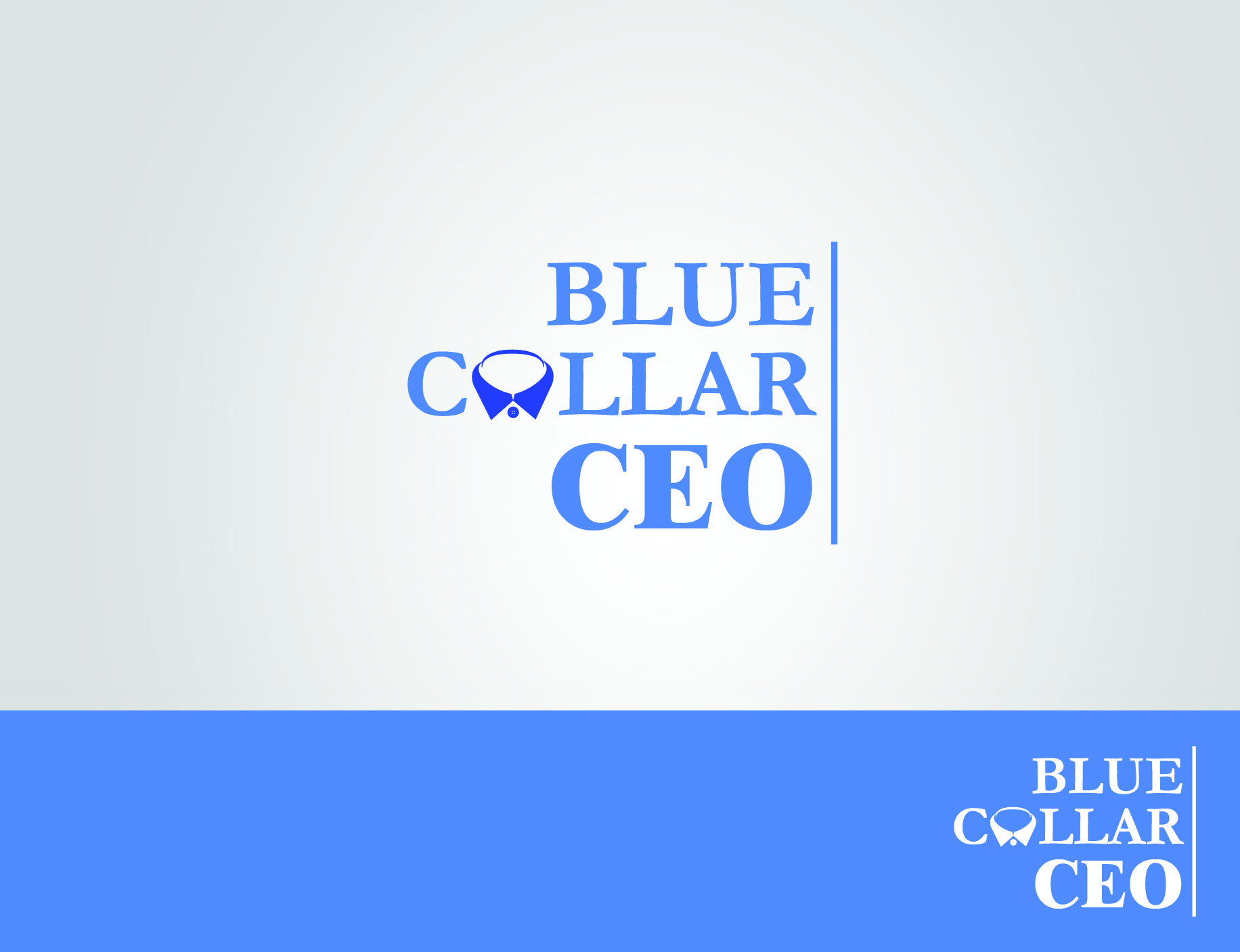 Logo Design by MAK45 for Blue Collar CEO | Design #37063458