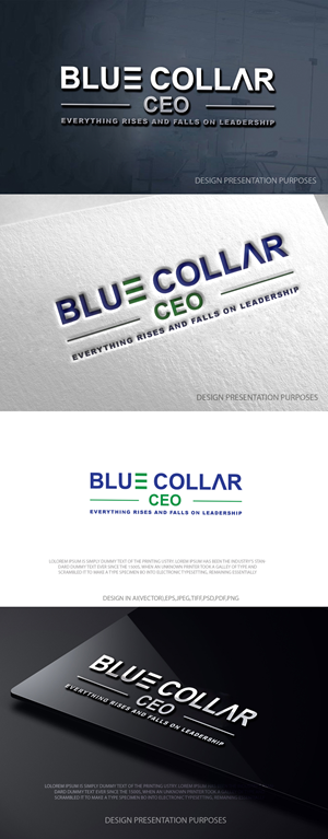 Diseño de Logo por zebronicgraphic para Blue Collar CEO | Diseño: #36927771