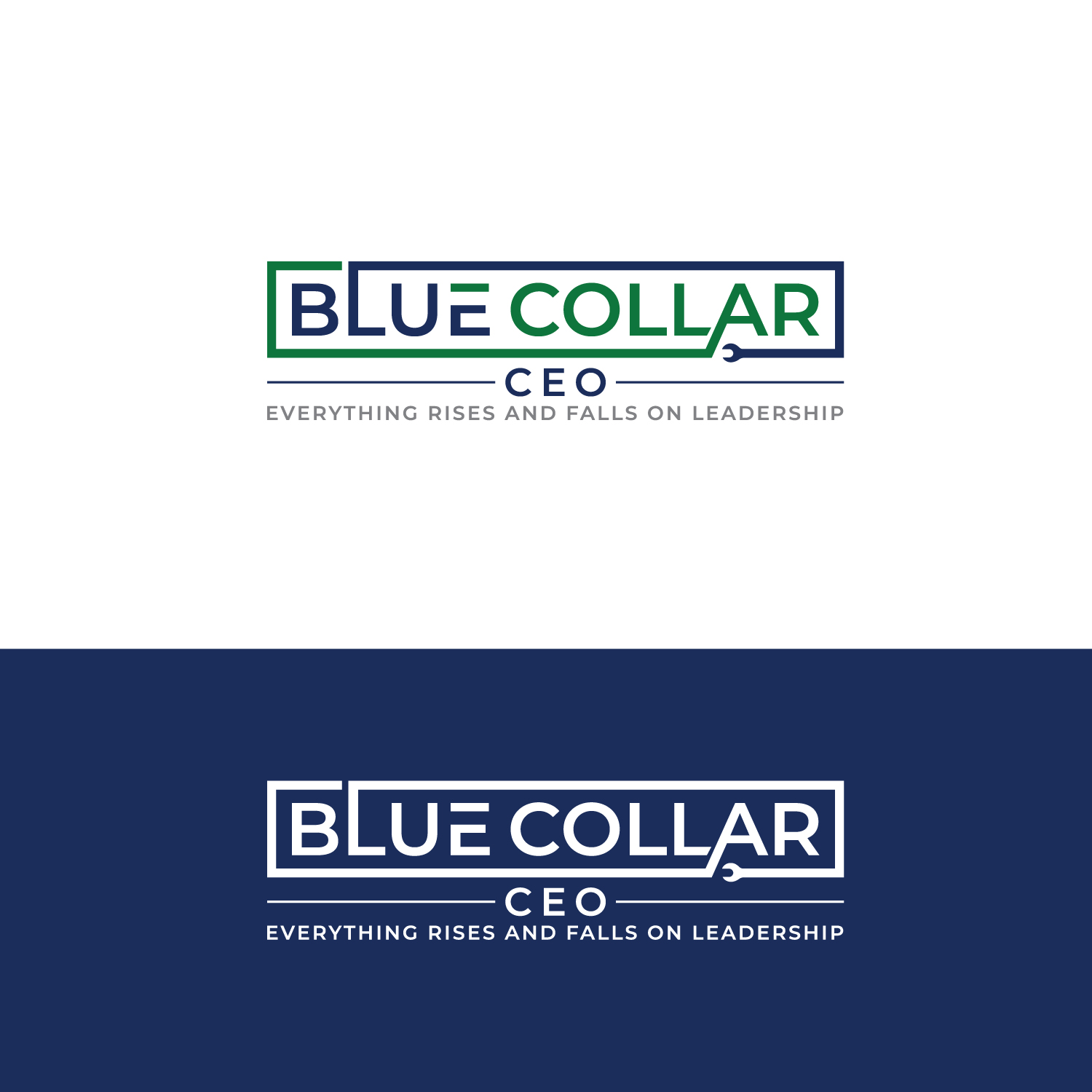 Logo Design by EnaGraph for Blue Collar CEO | Design #37086482