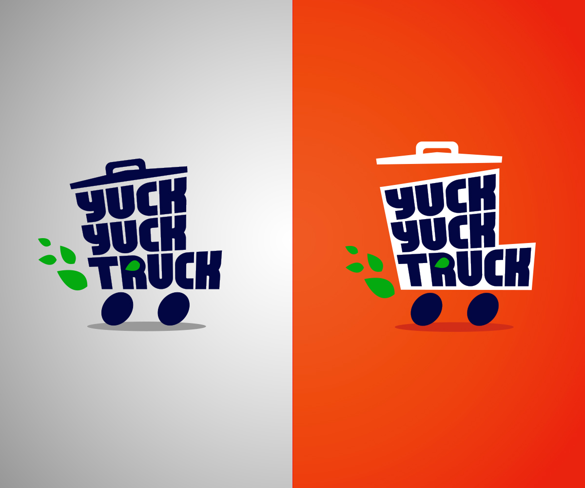 Logo Design by Spiralled Out for Yuck Yuck Truck | Design #3138420