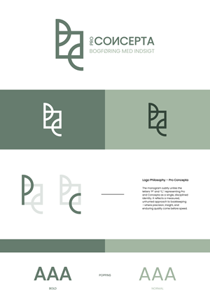 Logo Design by Maison de Yuan for Pro Concepta | Design: #36930439