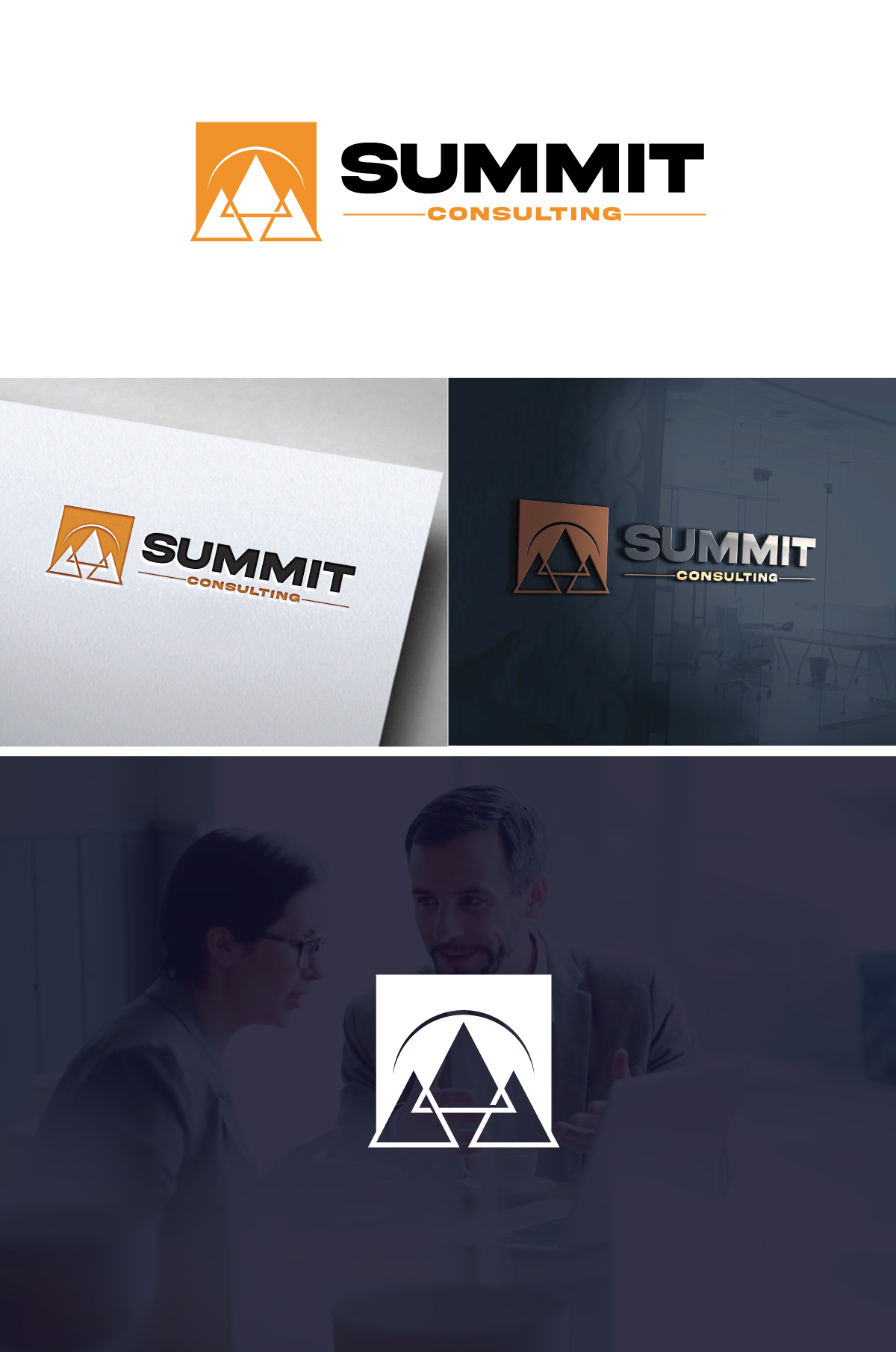 Logo Design by Om Namah Shivay for Summit Consulting | Design #36928450