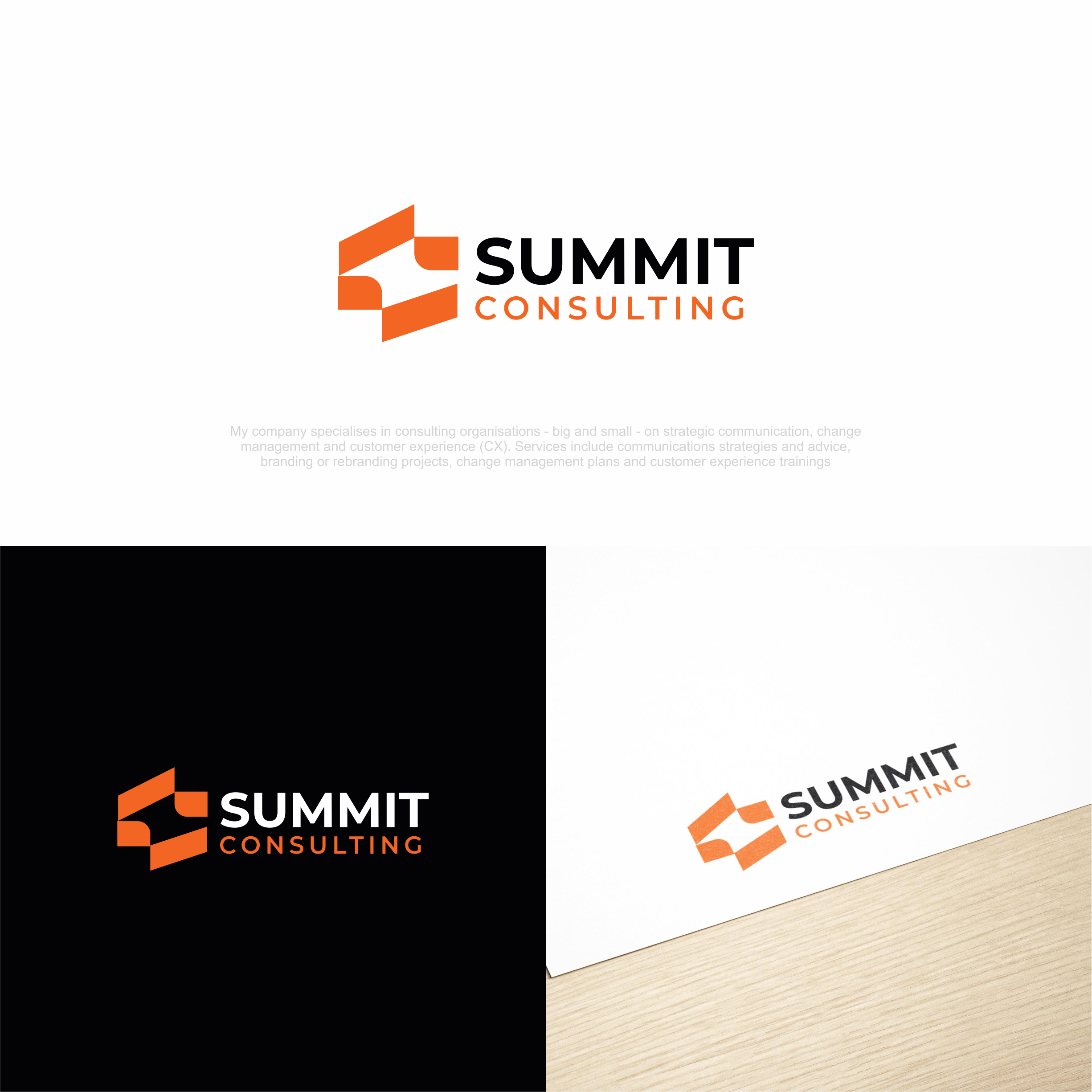 Diseño de Logo por ndra para Summit Consulting | Diseño #36926096