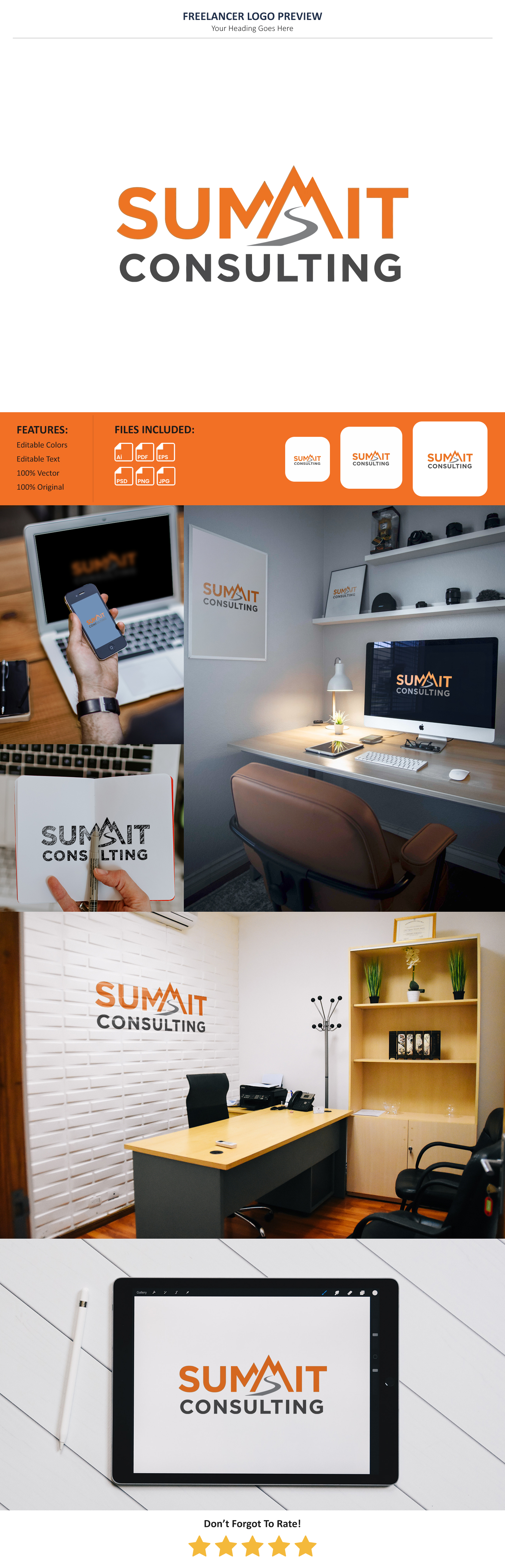 Diseño de Logo por VectorForge para Summit Consulting | Diseño #36929443