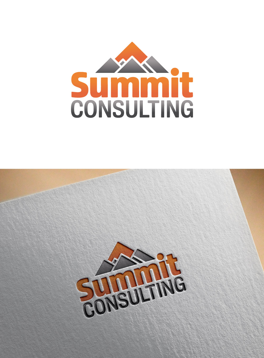 Logo Design by KING JM for Summit Consulting | Design #36933350