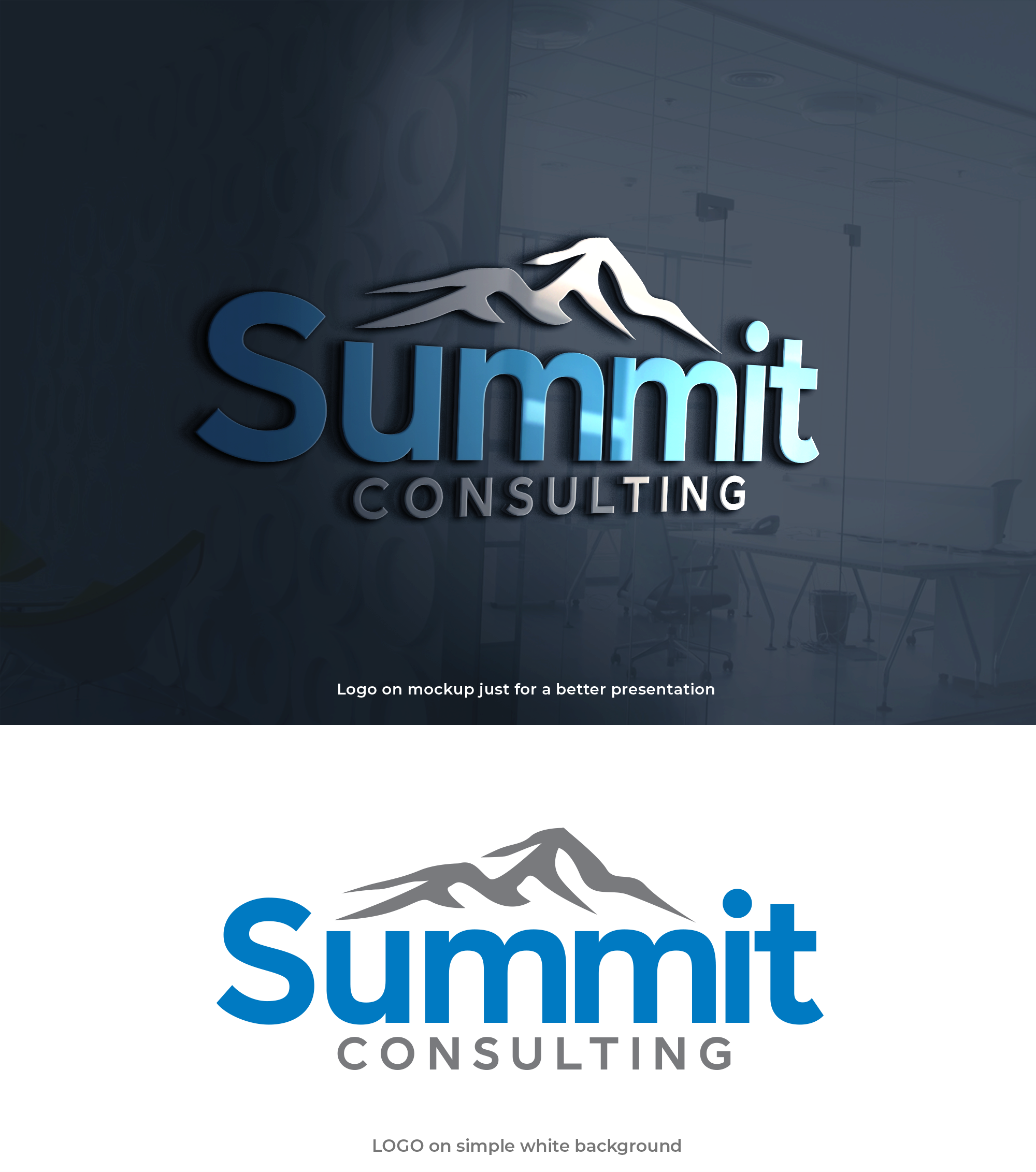 Logo Design by Asad Shaikh for Summit Consulting | Design #36928910