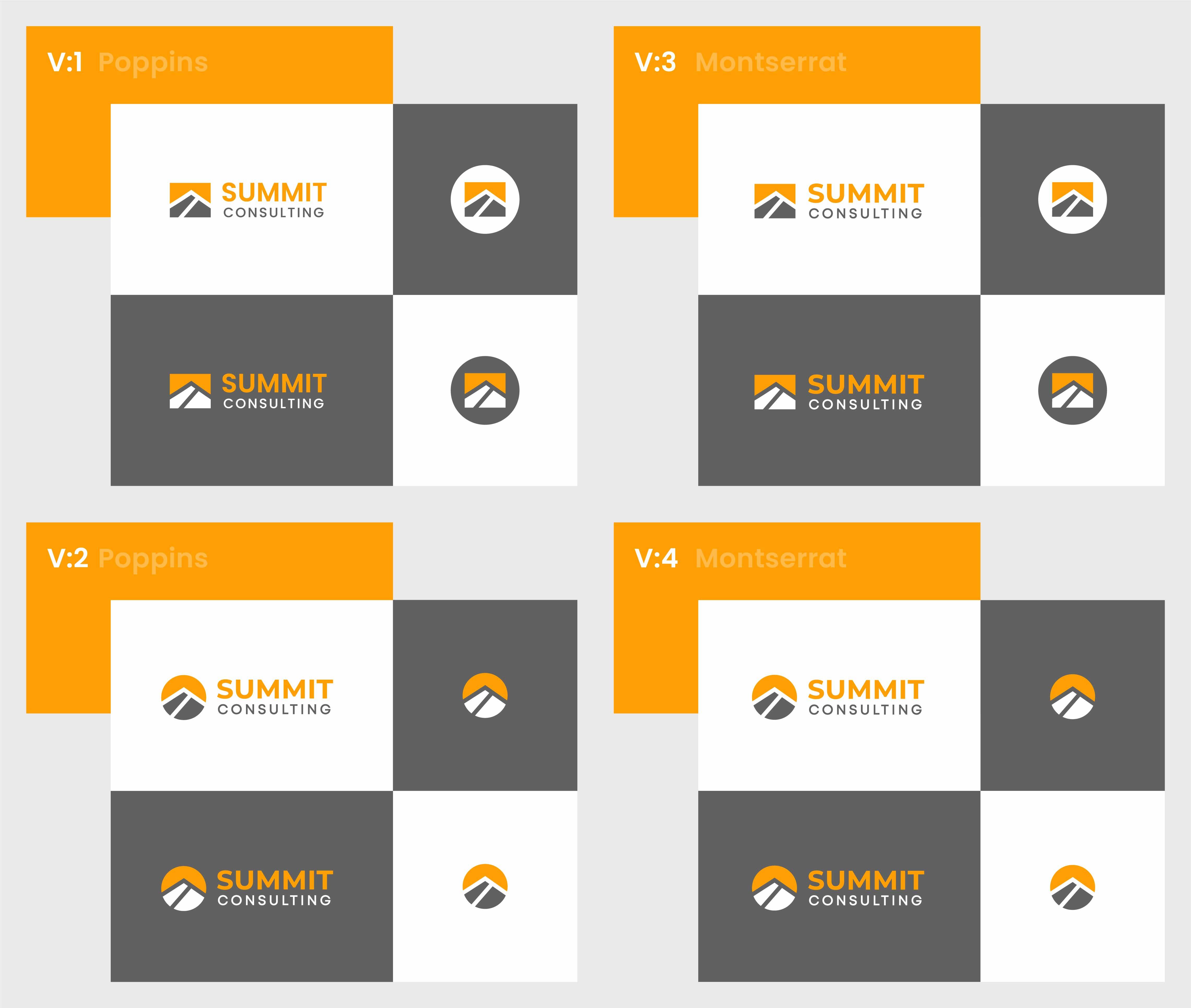 Logo Design by Ha.Connick for Summit Consulting | Design #37011022
