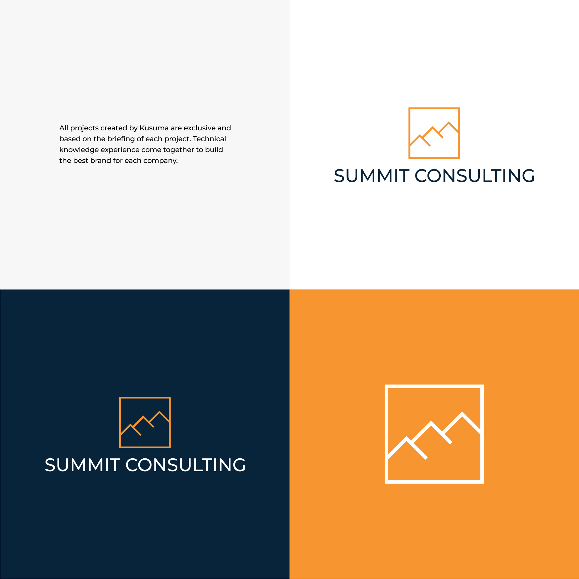 Diseño de Logo por Kusuma Studio para Summit Consulting | Diseño #36928352