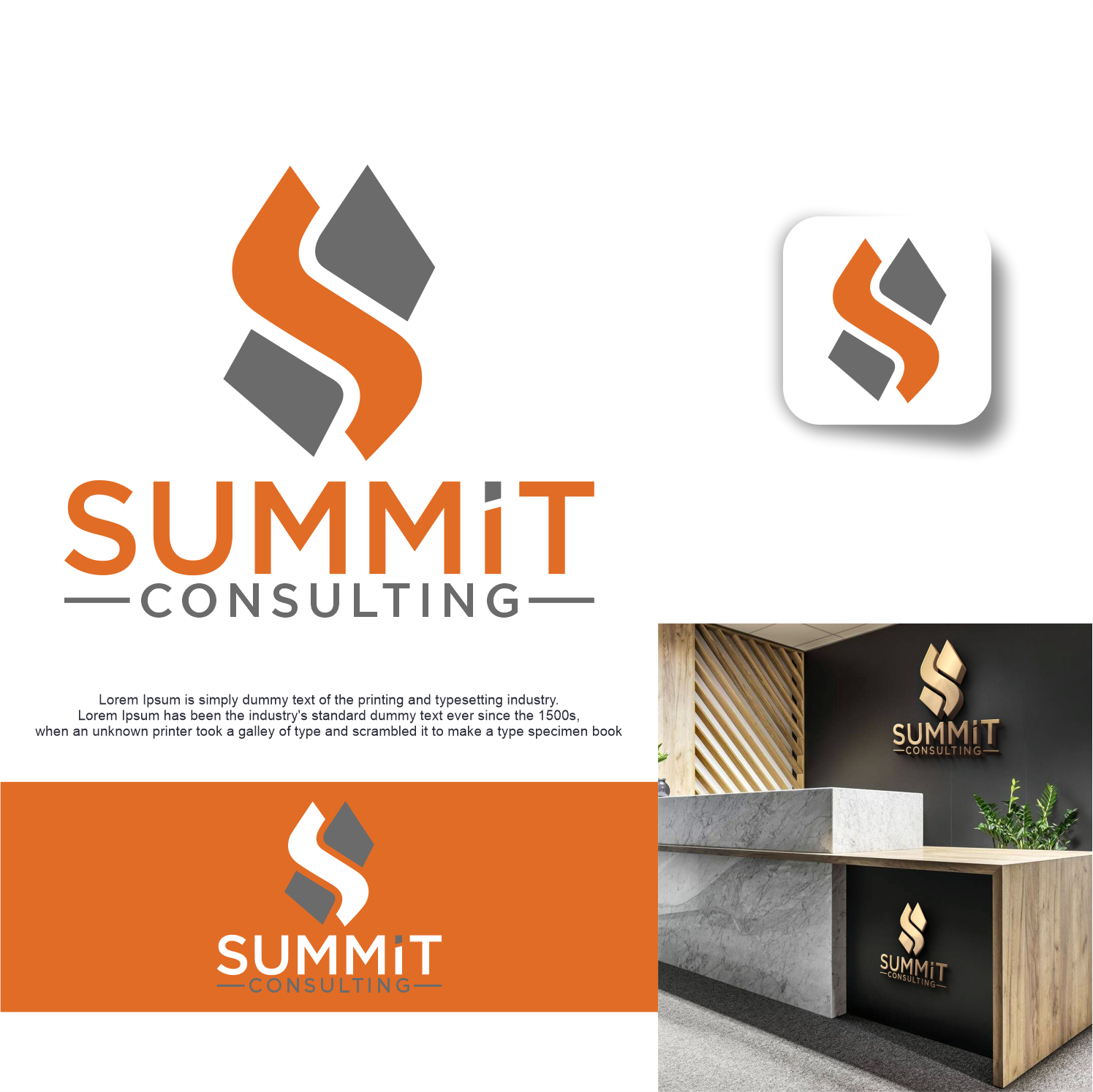 Logo Design by Eldmal for Summit Consulting | Design #36924558