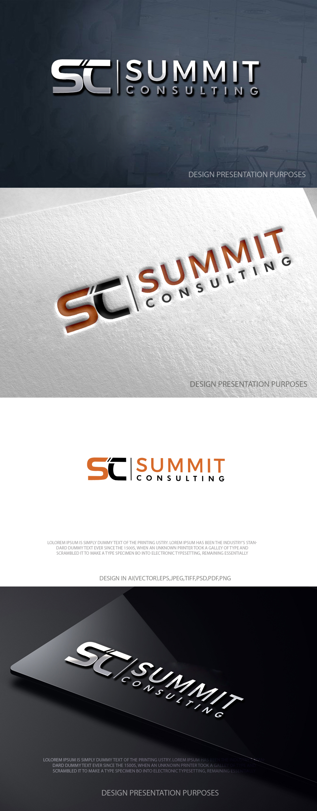 Logo Design by zebronicgraphic for Summit Consulting | Design #36927723