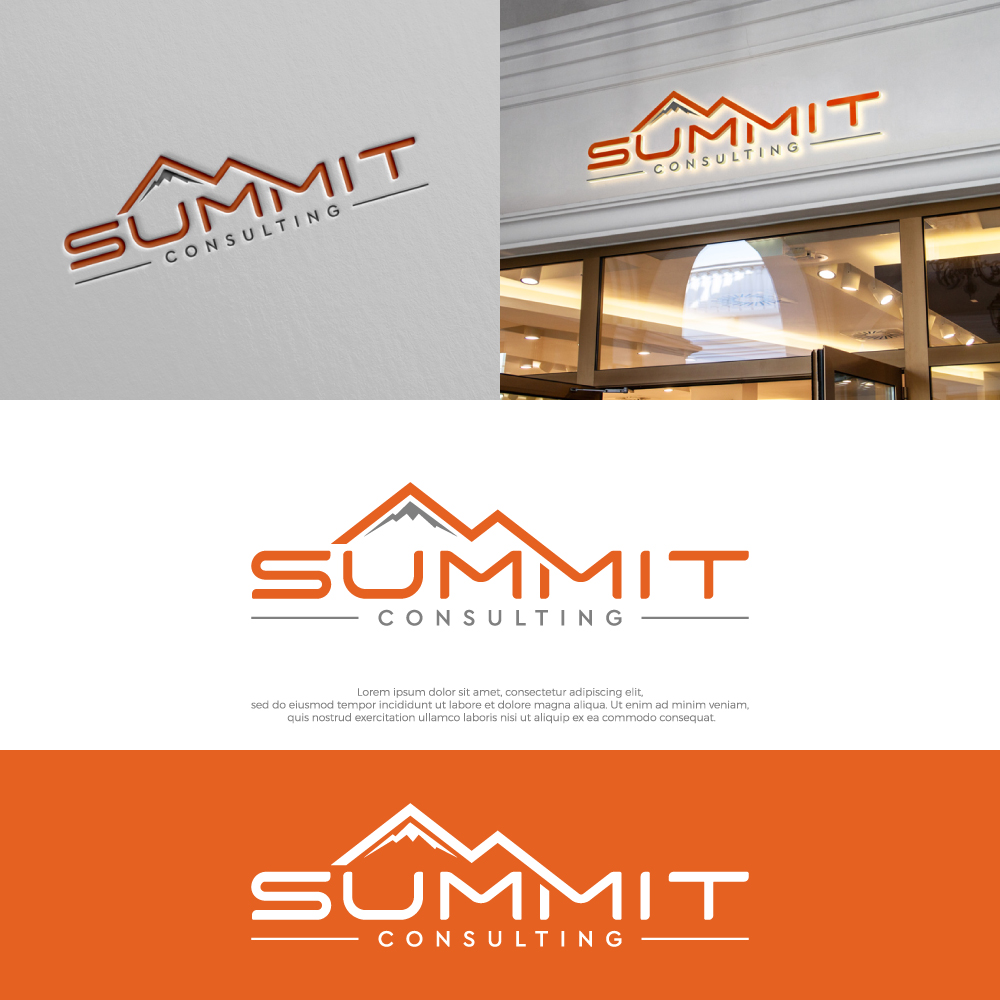 Design de Logo par Znuj Esilas pour Summit Consulting | Design #36956422