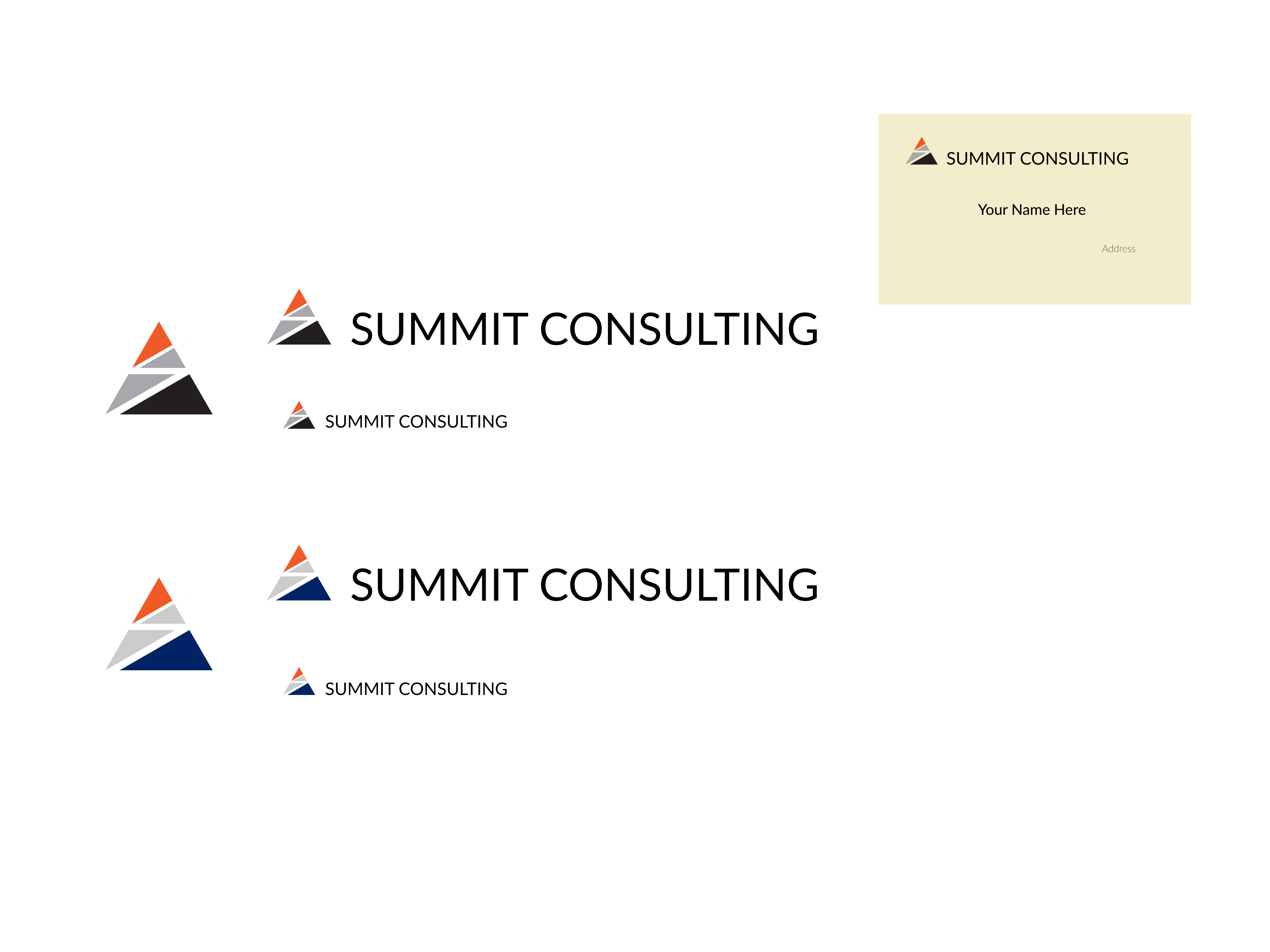 Diseño de Logo por kjc para Summit Consulting | Diseño #36961650