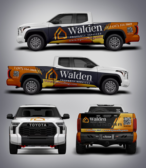 Diseño de Rotulación de Vehículo por websmartusa para Walden Property Services | Diseño: #36927208
