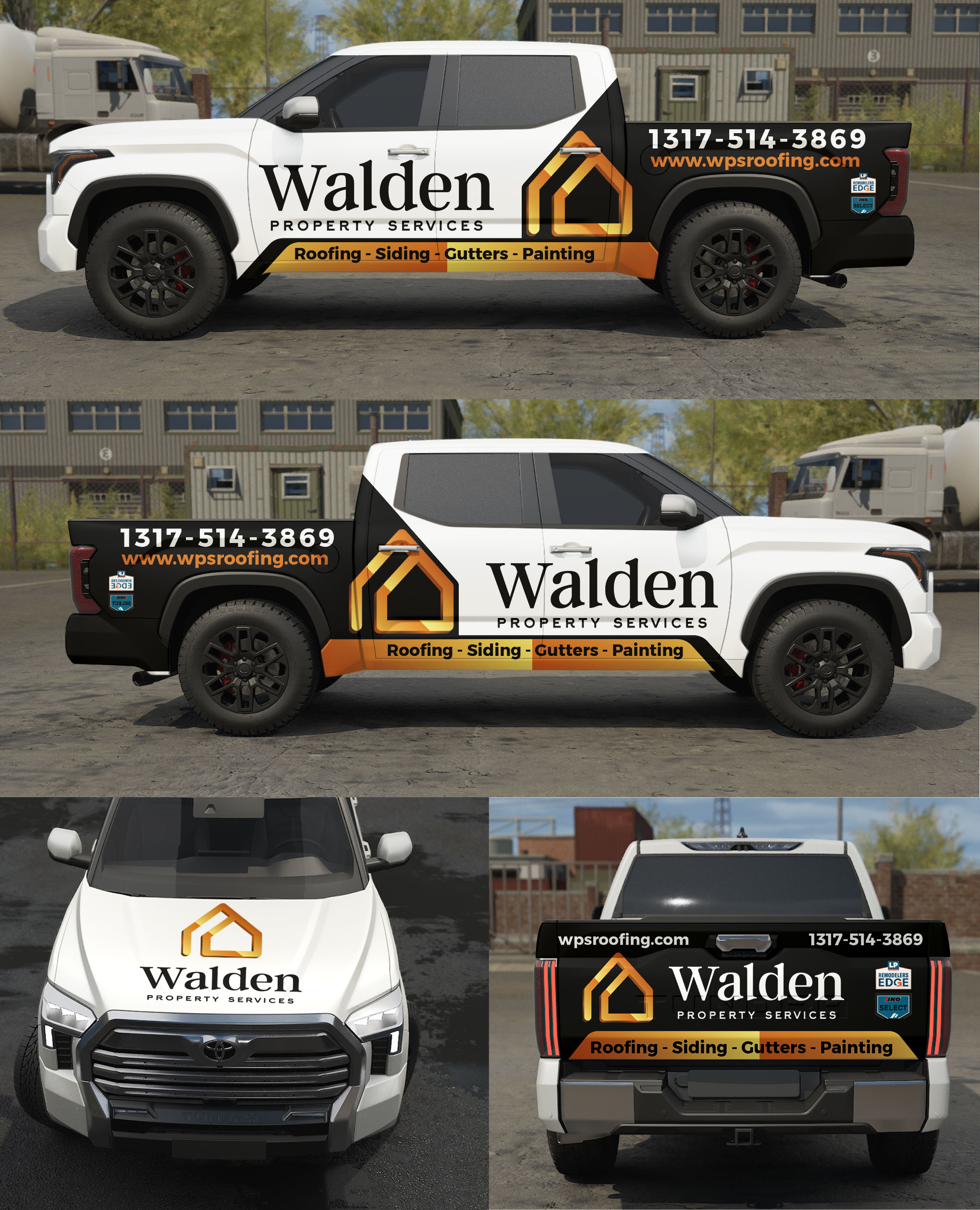 Diseño de Rotulación de Vehículo por Wrapcia para Walden Property Services | Diseño #36931886