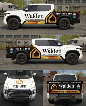Diseño de Rotulación de Vehículo por Wrapcia para Walden Property Services | Diseño: #36931887