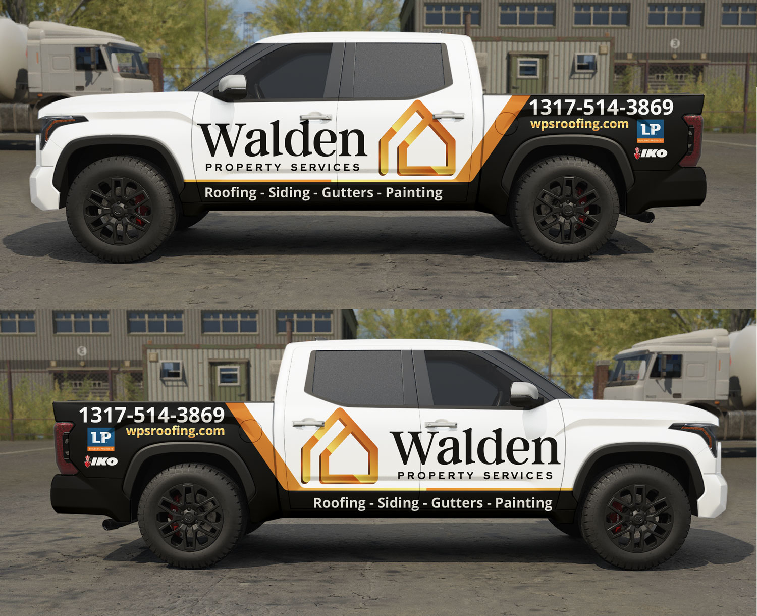 Diseño de Rotulación de Vehículo por Wrapcia para Walden Property Services | Diseño #36940891