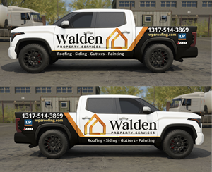 Diseño de Rotulación de Vehículo por Wrapcia para Walden Property Services | Diseño: #36940891