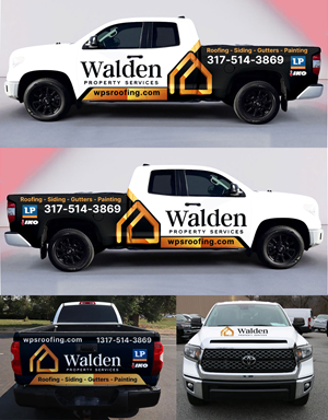Diseño de Rotulación de Vehículo por Wrapcia para Walden Property Services | Diseño: #36950455