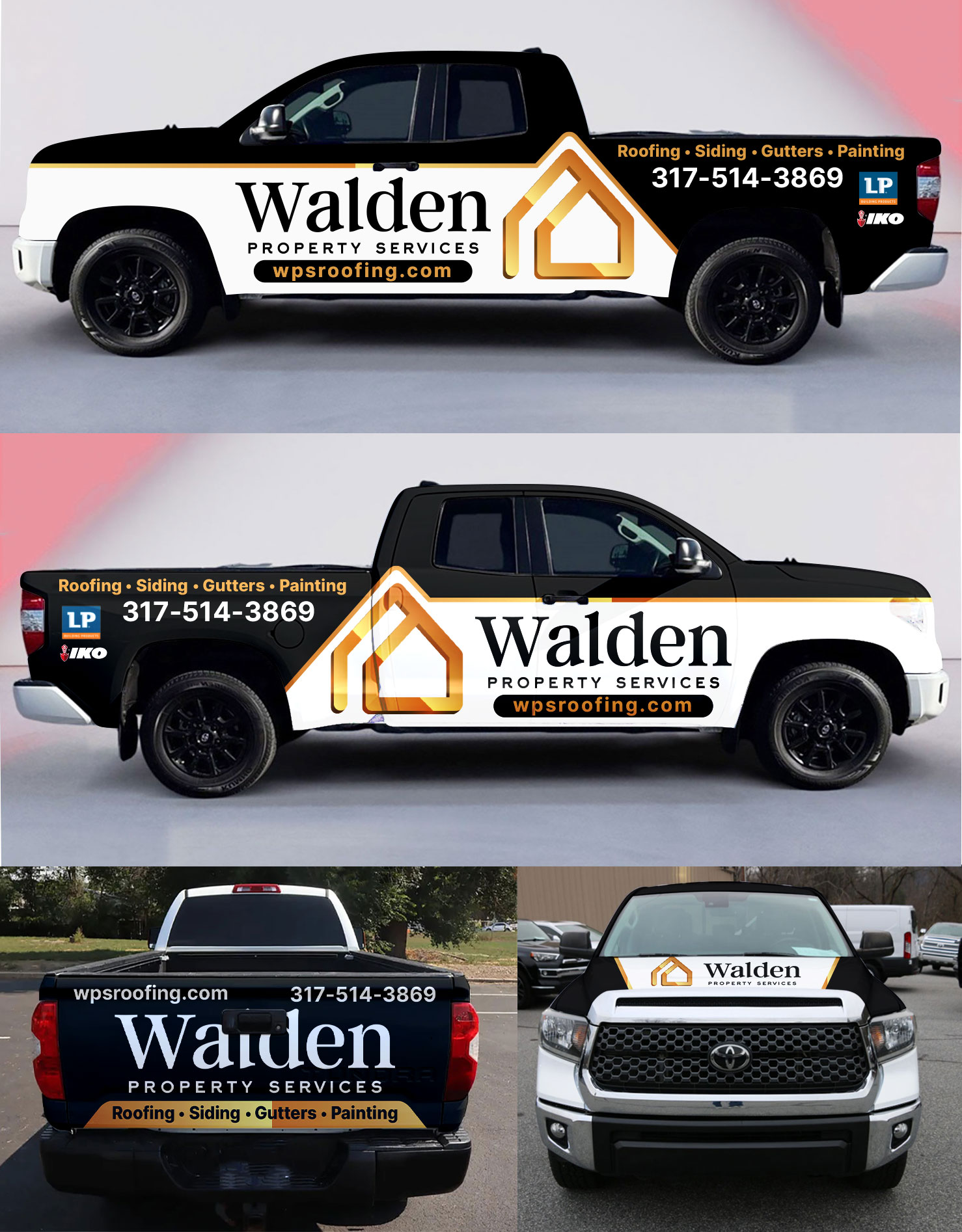 Diseño de Rotulación de Vehículo por Wrapcia para Walden Property Services | Diseño #36964931