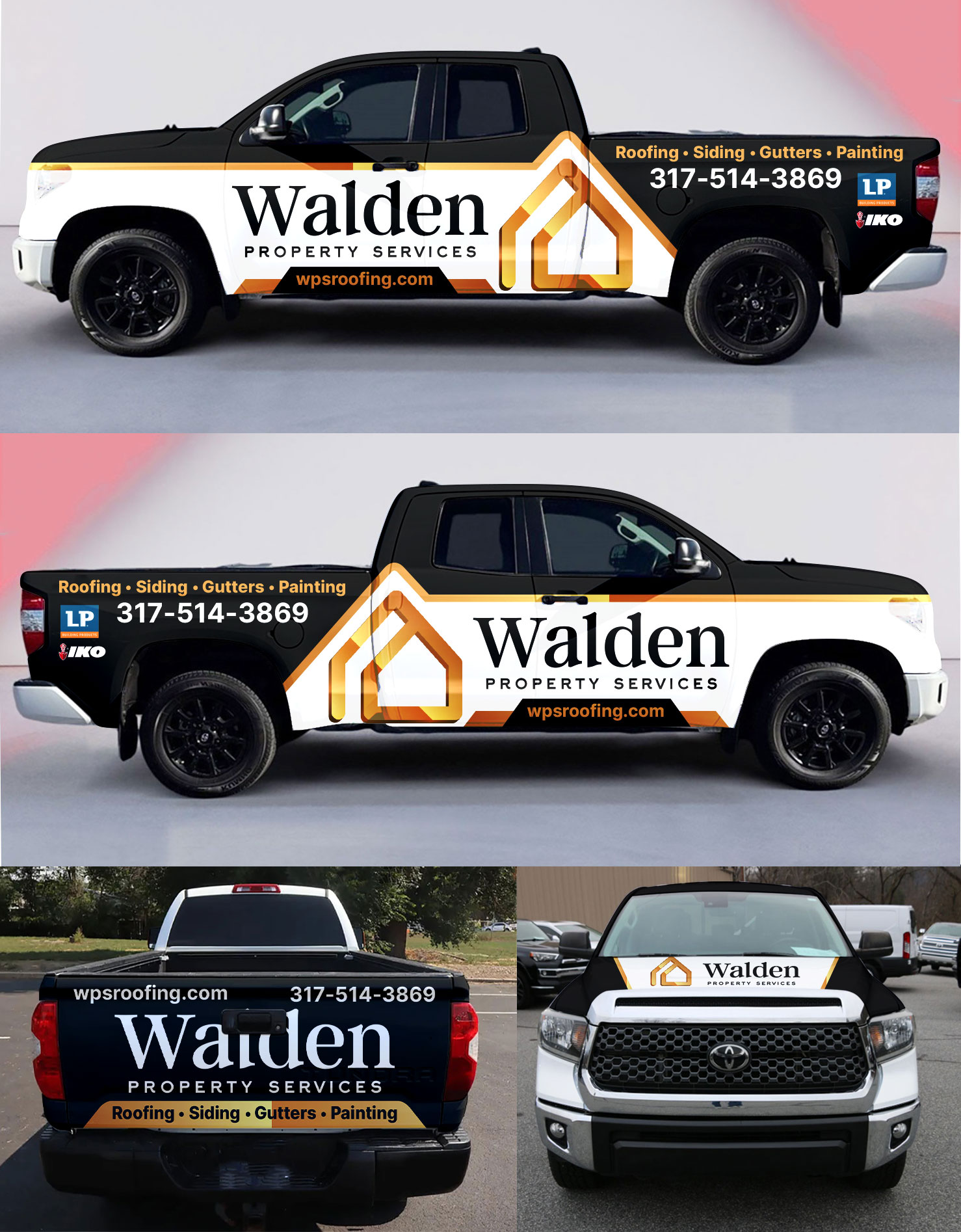 Diseño de Rotulación de Vehículo por Wrapcia para Walden Property Services | Diseño #36964966