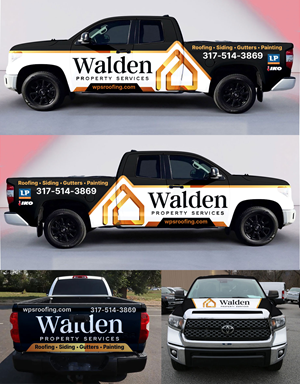 Diseño de Rotulación de Vehículo por Wrapcia para Walden Property Services | Diseño: #36964966