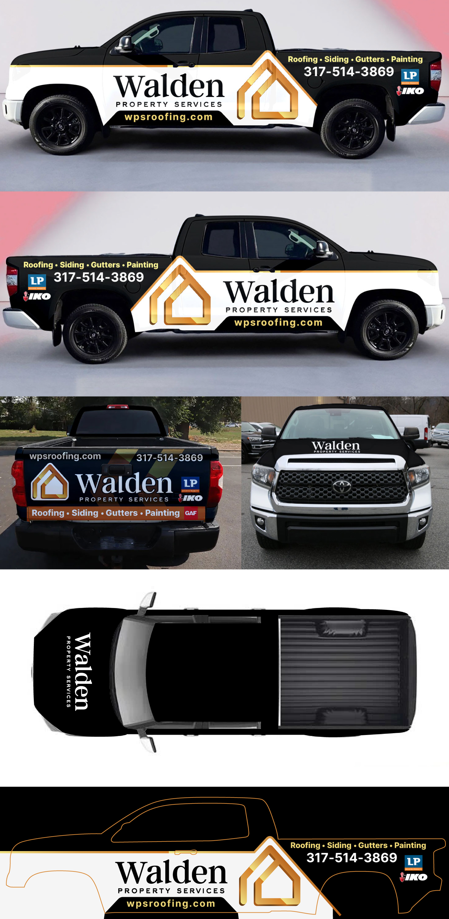 Car Wrap Design by Wrapcia for Walden Property Services | Design #36990408