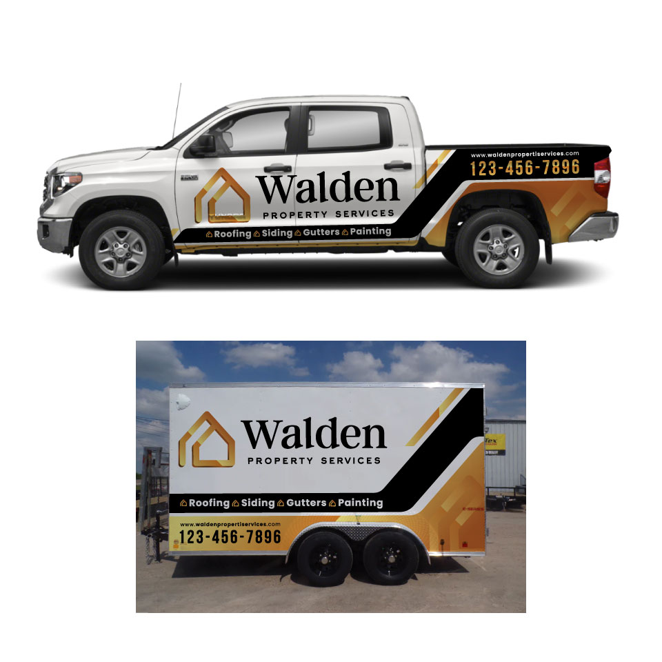 Car Wrap Design by Yoga Tri for Walden Property Services | Design #36931254