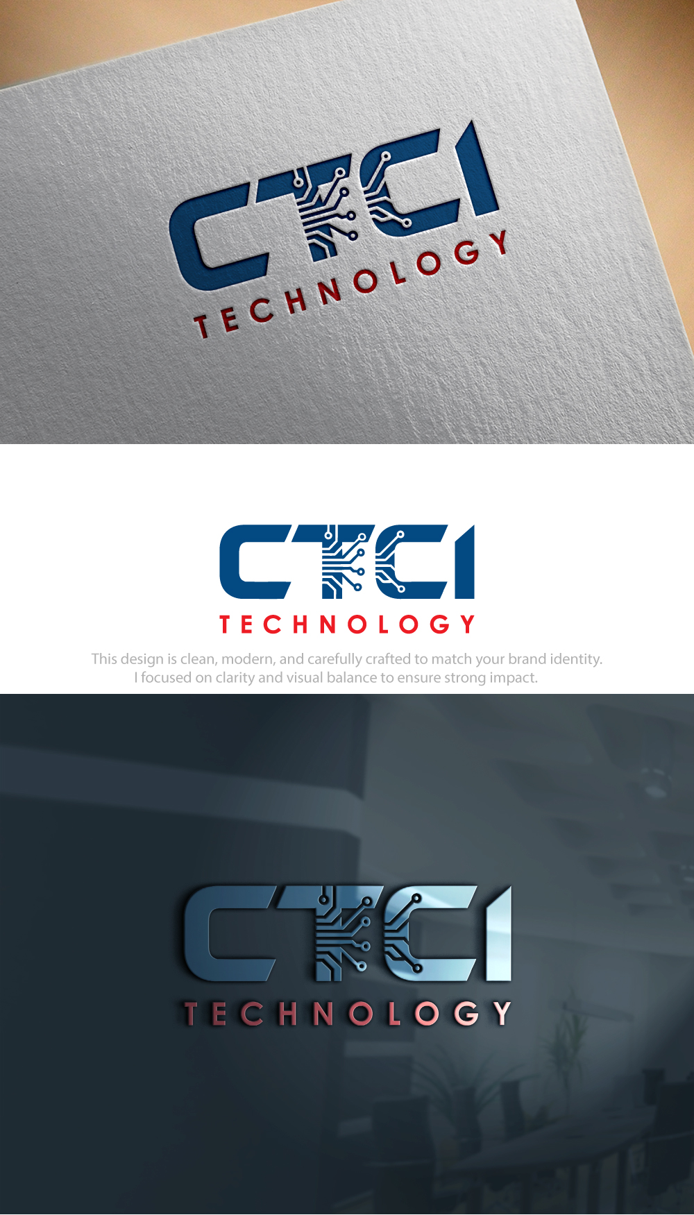 Logo Design by Hamza  Al-Muttalib for CTCI | Design #36928782