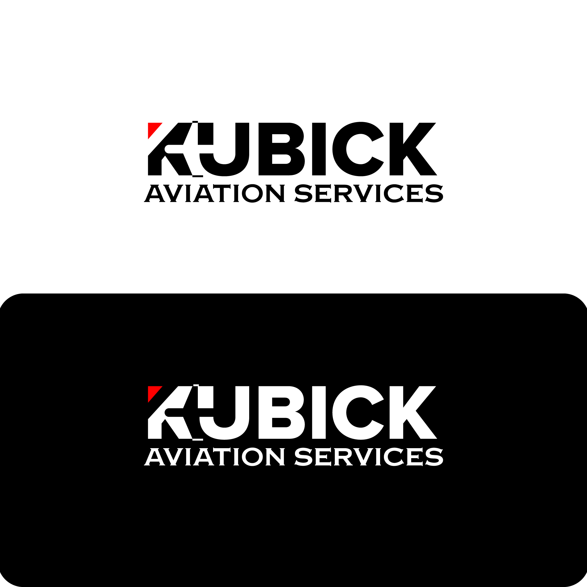 Logo Design by Farhad Kreative for Kubick Aviation Services | Design #36930850