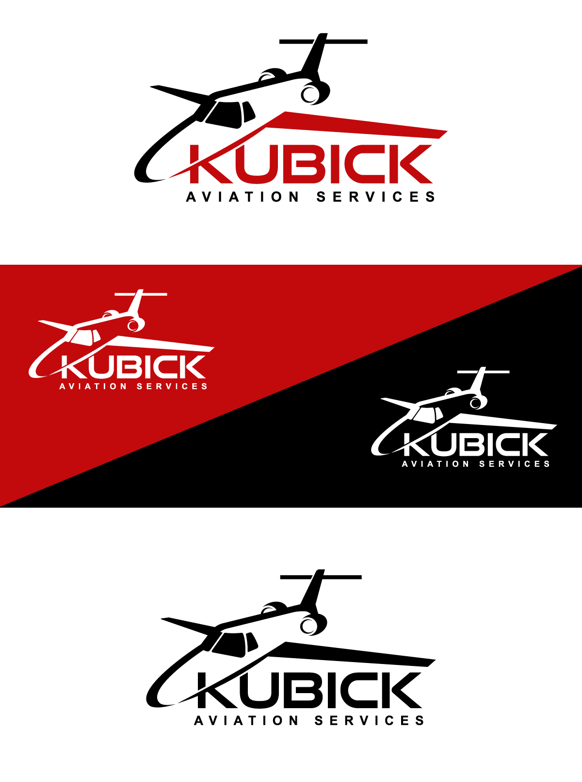 Logo Design by jonkonrad for Kubick Aviation Services | Design #36930493