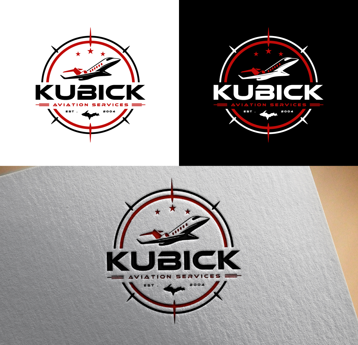 Logo Design by RS_Design for Kubick Aviation Services | Design #36930586