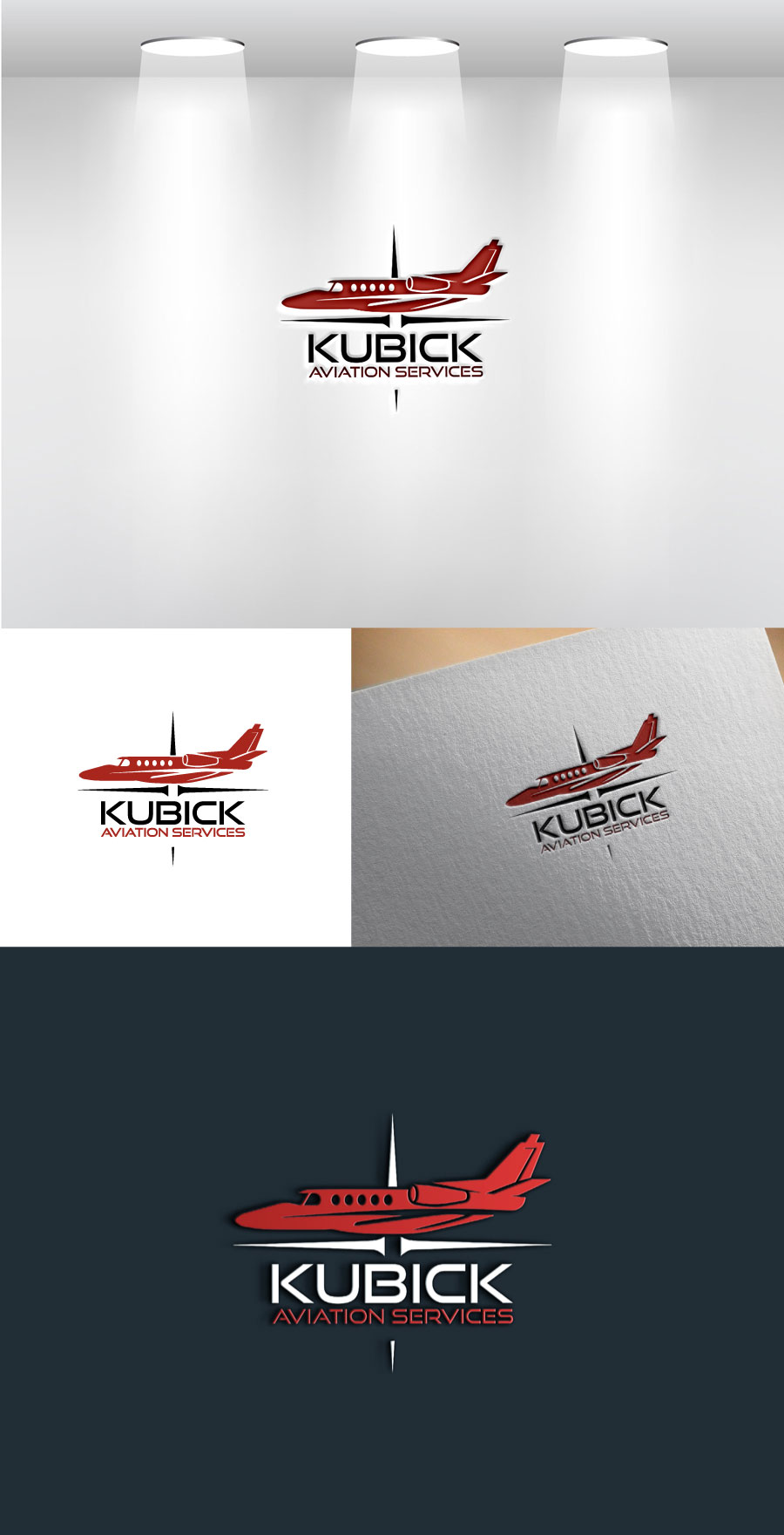 Logo Design by amran mollaa for Kubick Aviation Services | Design #36932233