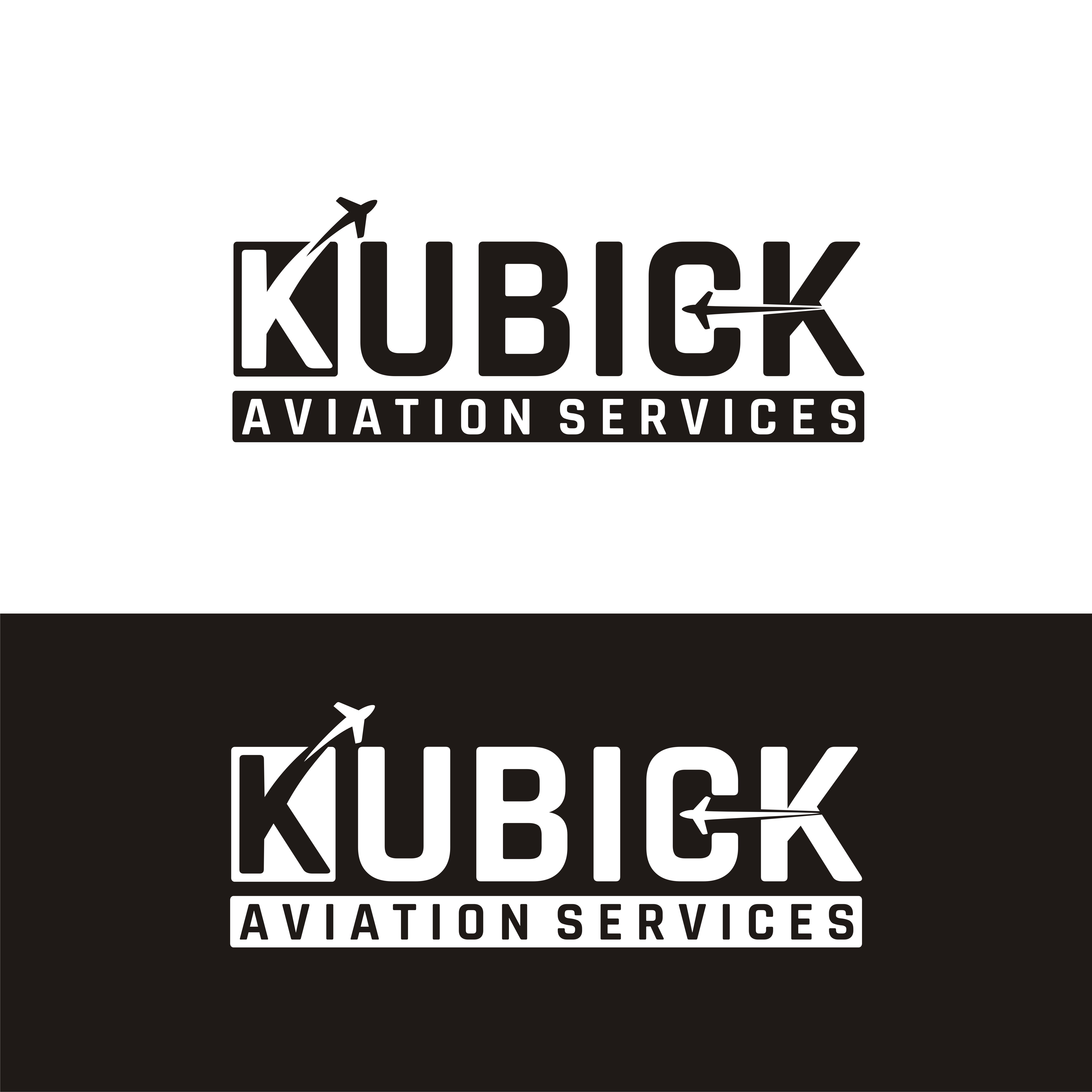 Logo-Design von All art für Kubick Aviation Services | Design #36957474