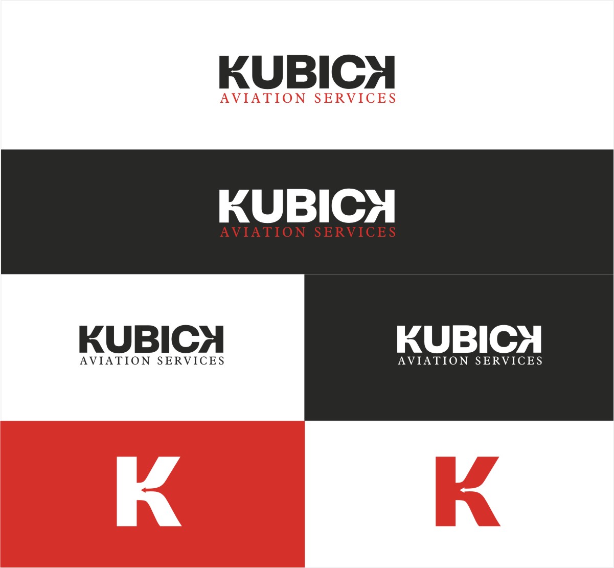 Logo Design by Neptune7 for Kubick Aviation Services | Design #36943166