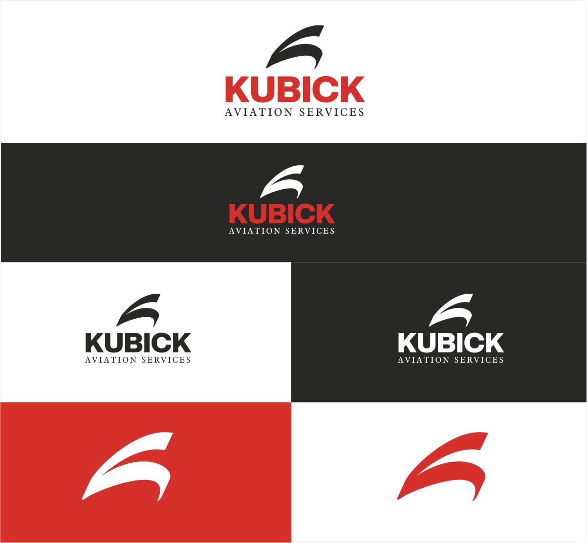 Logo Design by Neptune7 for Kubick Aviation Services | Design #36944004