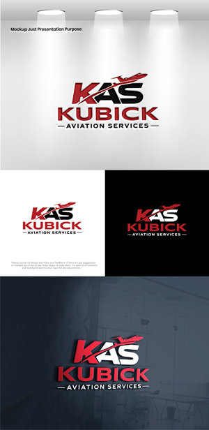 Logo Design by VectorForge for Kubick Aviation Services | Design: #36935317
