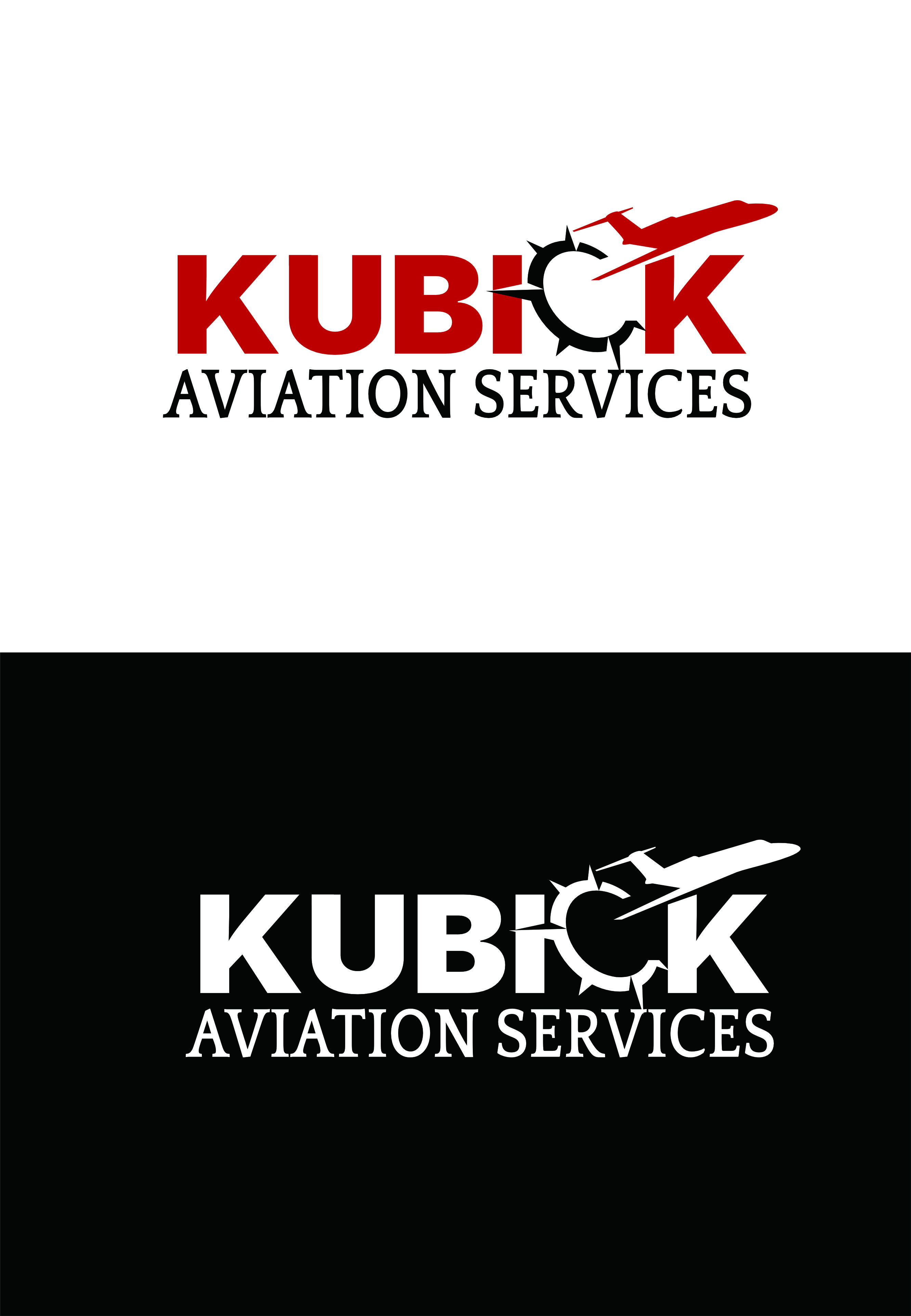 Logo Design by Dell Dell for Kubick Aviation Services | Design #36948444