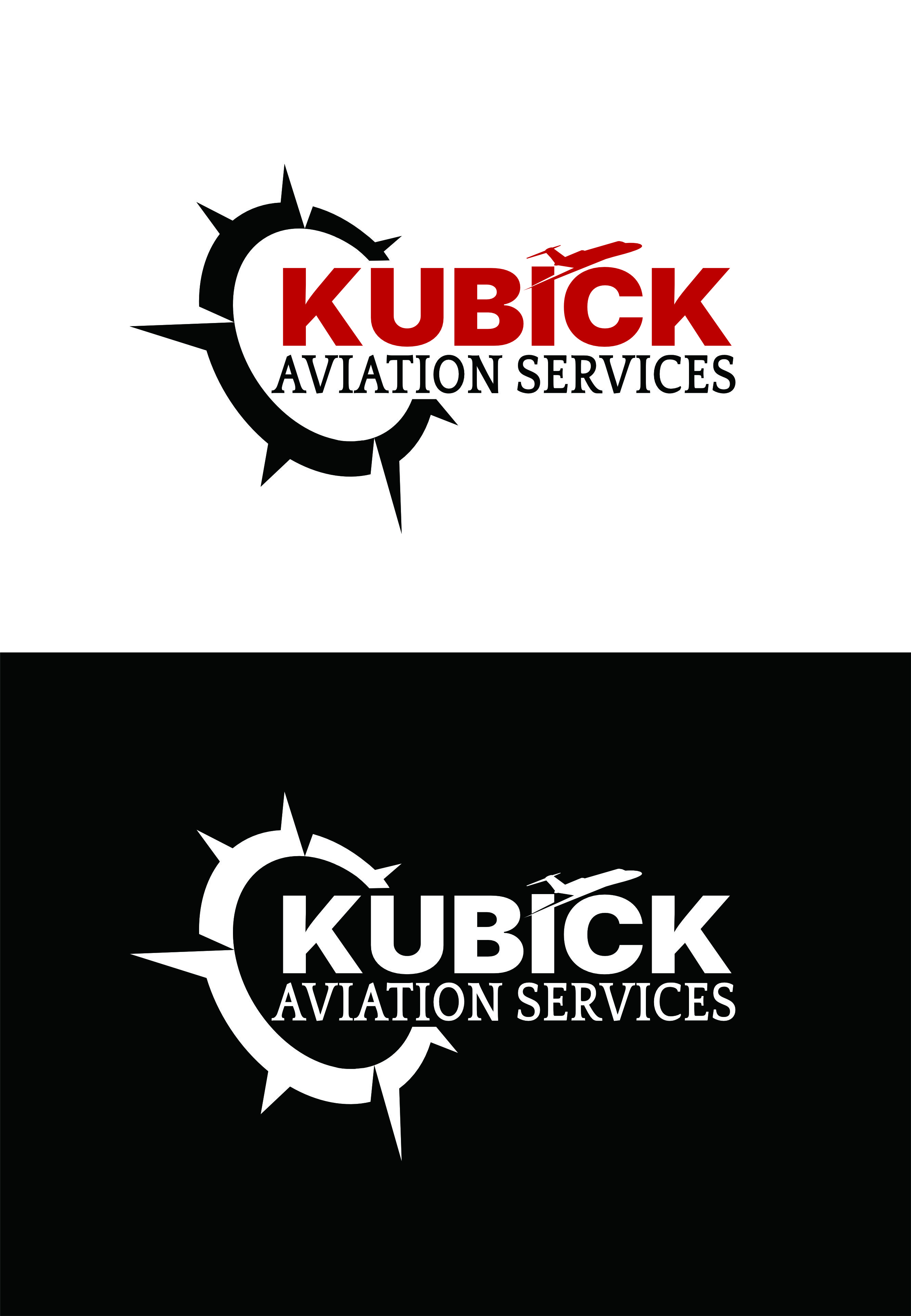Logo Design by Dell Dell for Kubick Aviation Services | Design #36949644